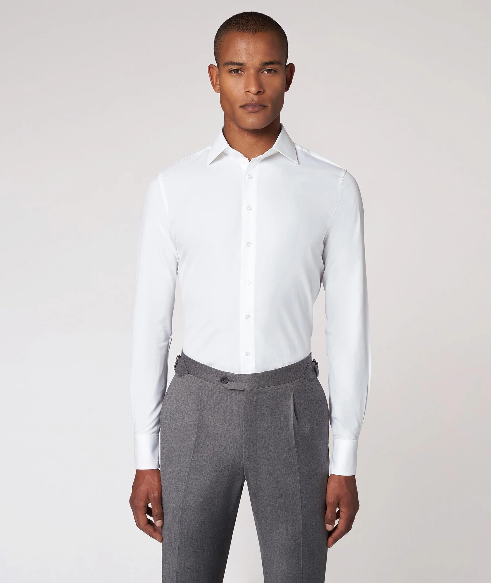 Camicia Icon Bianca Oxford Cotone